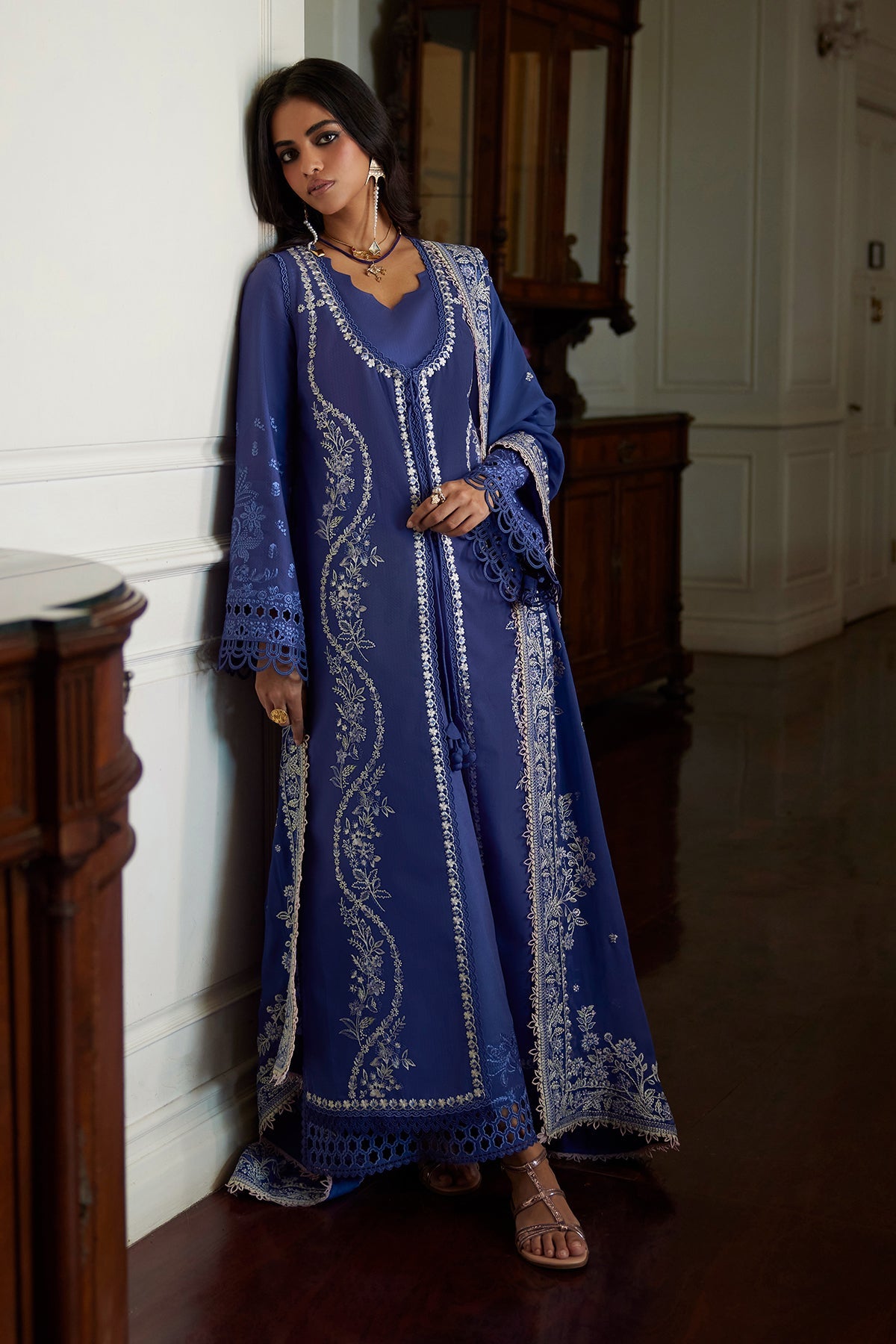 Saad Bin Shahzad | Summer Pret'26 | ESLEM - by Libasekhas UK - Registered Vendor of : Saad Bin Shahzad - 100% Original Designer Dress