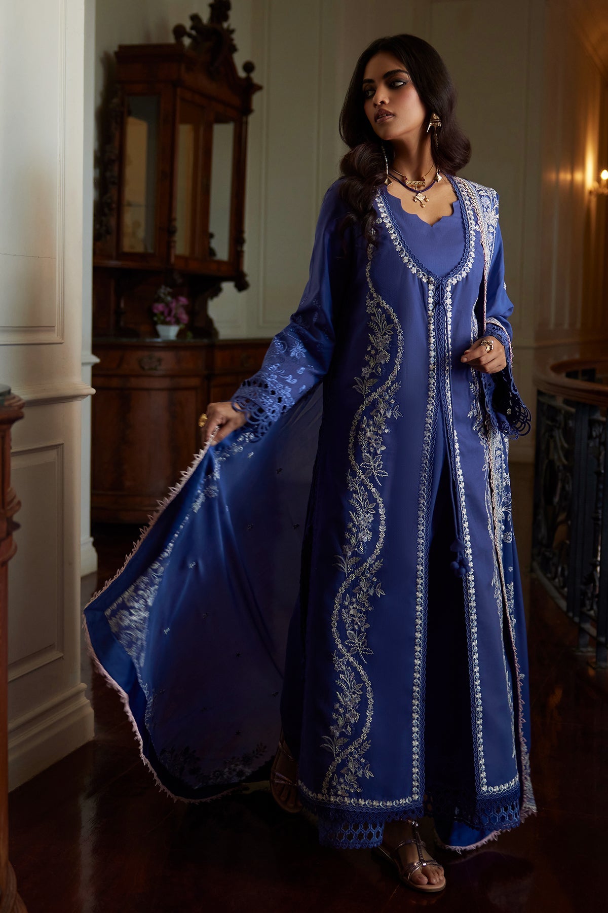 Saad Bin Shahzad | Summer Pret'26 | ESLEM - by Libasekhas UK - Registered Vendor of : Saad Bin Shahzad - 100% Original Designer Dress