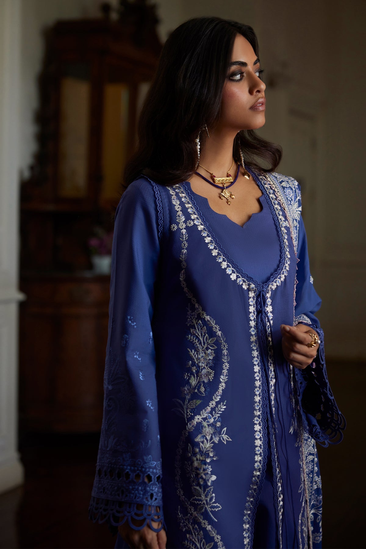 Saad Bin Shahzad | Summer Pret'26 | ESLEM - by Libasekhas UK - Registered Vendor of : Saad Bin Shahzad - 100% Original Designer Dress