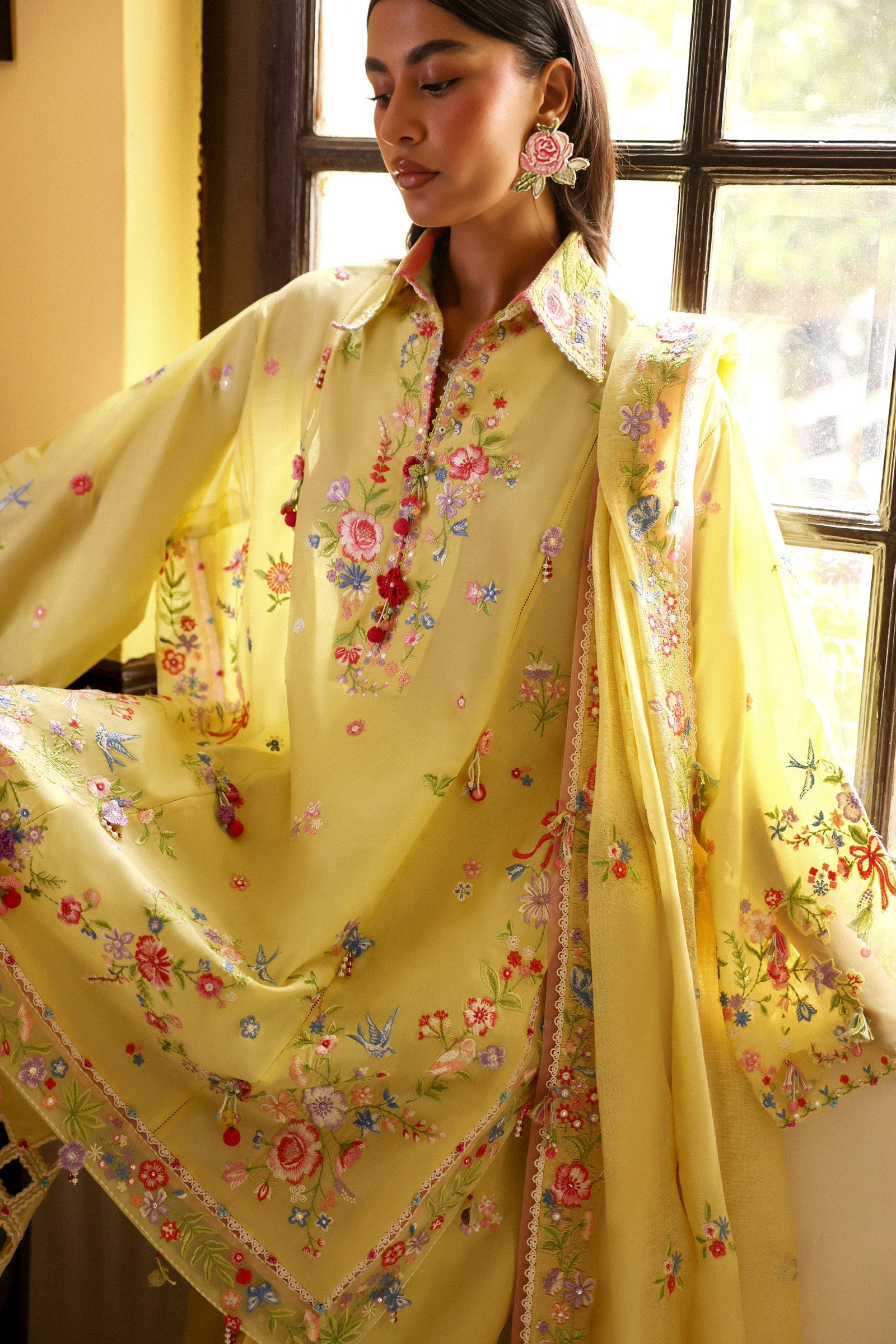 Zaha | Festive Lawn 26 | QUEEN OF THE ANDES (ZF26-08) - by Libasekhas UK - Registered Vendor of : Zaha - 100% Original Designer Dress