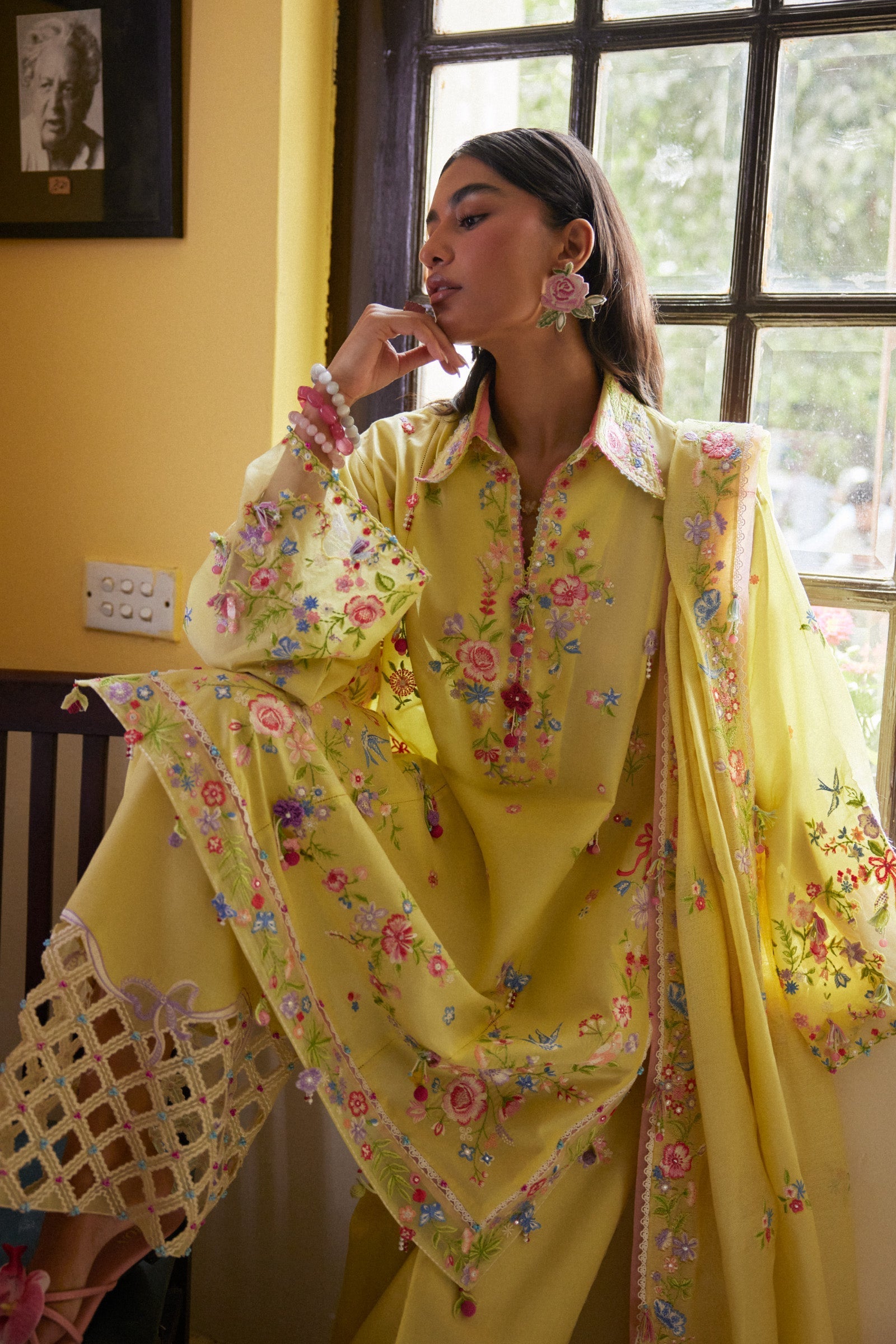 Zaha | Festive Lawn 26 | QUEEN OF THE ANDES (ZF26-08) - by Libasekhas UK - Registered Vendor of : Zaha - 100% Original Designer Dress