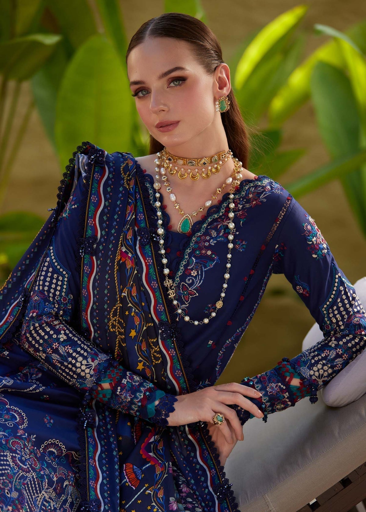 Kanwal Malik | Ariya Luxury Lawn 26 | Mehrin - by Libasekhas UK - Registered Vendor of : Kanwal Malik - 100% Original Designer Dress