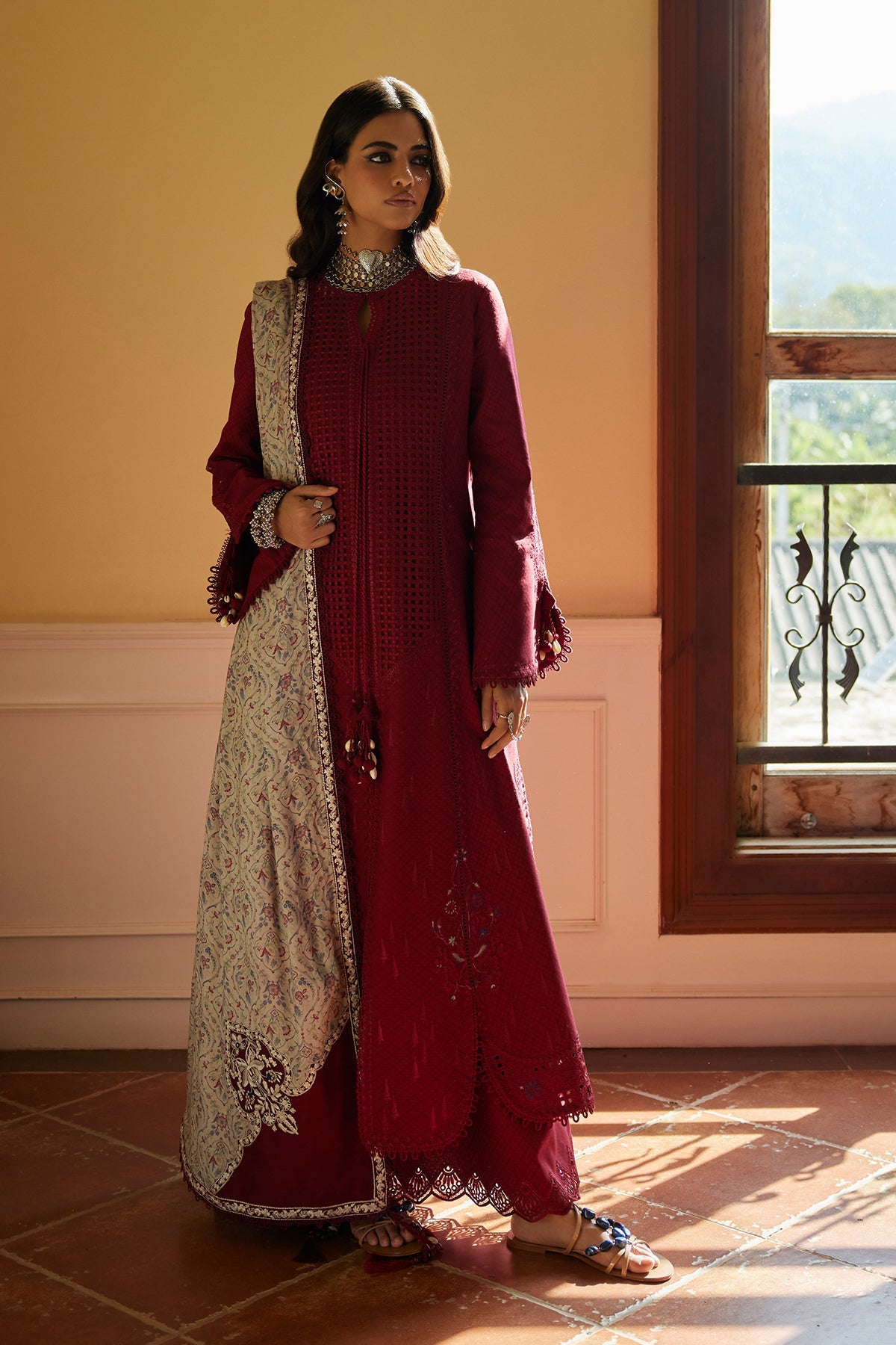 Saad Bin Shahzad | Summer Pret'26 | FEEHA  - by Libasekhas UK - Registered Vendor of : Saad Bin Shahzad - 100% Original Designer Dress