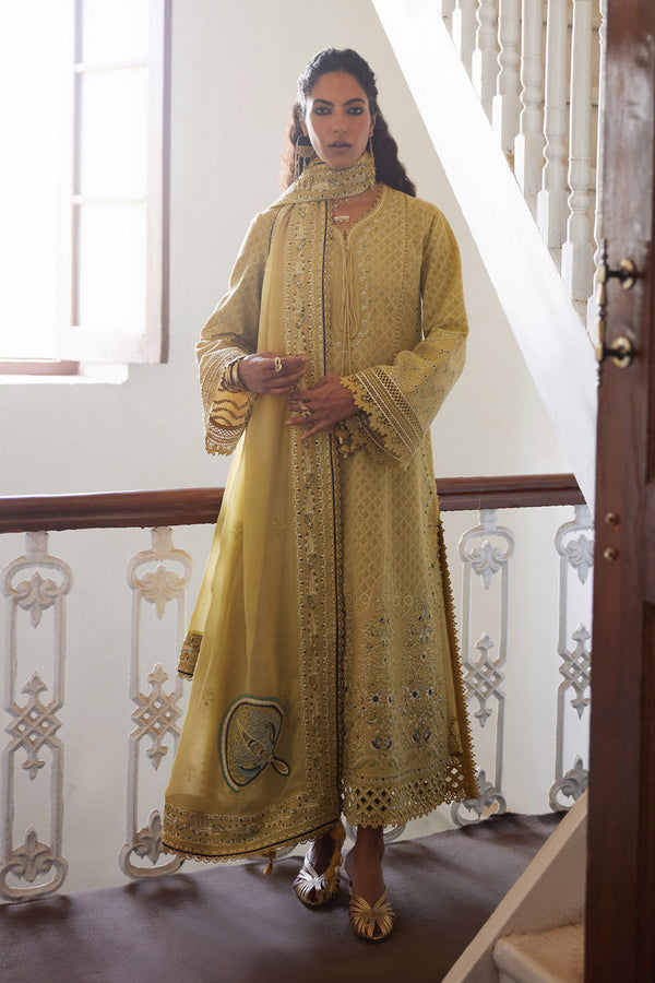 Saad Bin Shahzad | Depalpur Lawn 26 | FREYA - by Libasekhas UK - Registered Vendor of : Saad Bin Shahzad - 100% Original Designer Dress