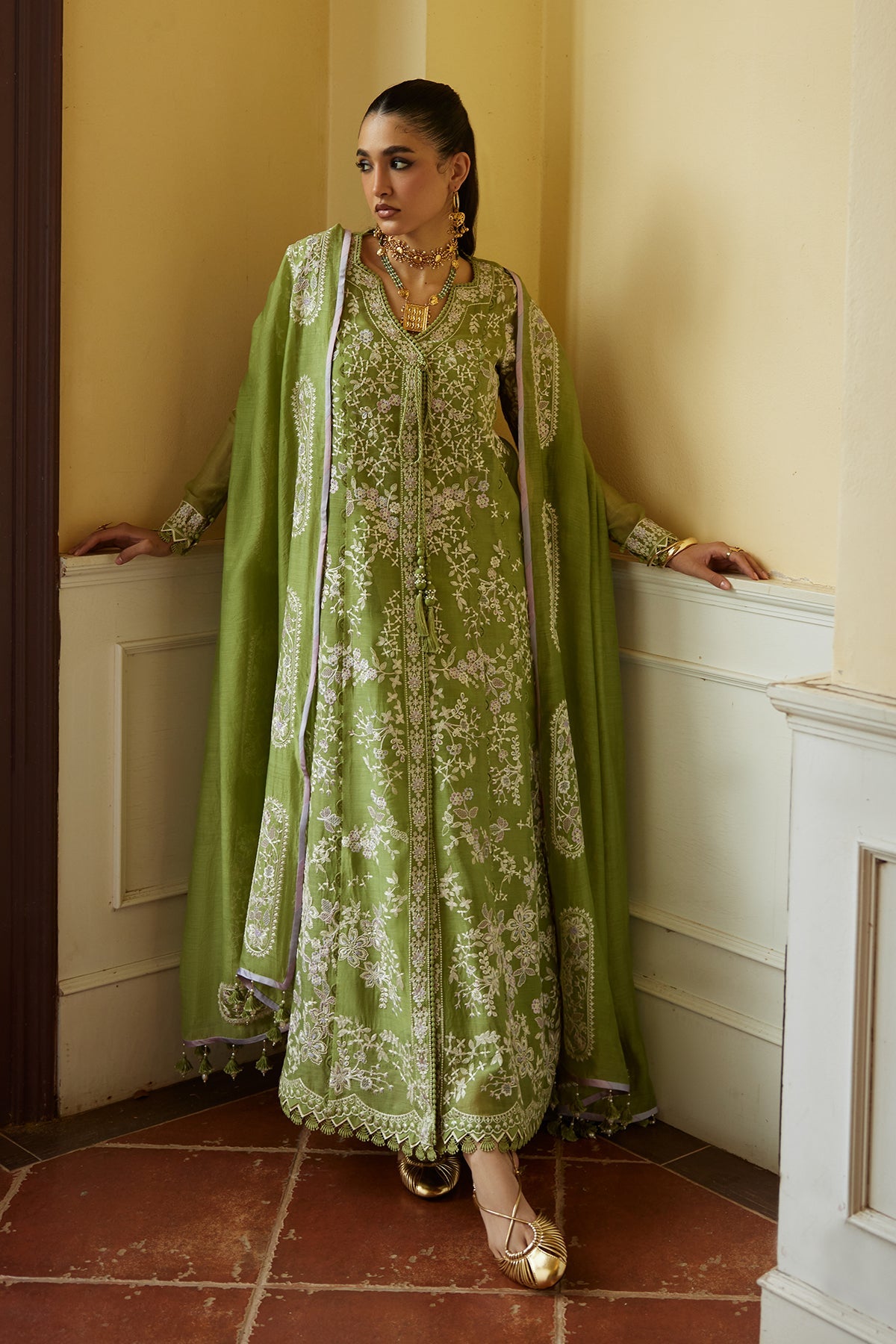 Saad Bin Shahzad | Summer Pret'26 | MINHA - by Libasekhas UK - Registered Vendor of : Saad Bin Shahzad - 100% Original Designer Dress