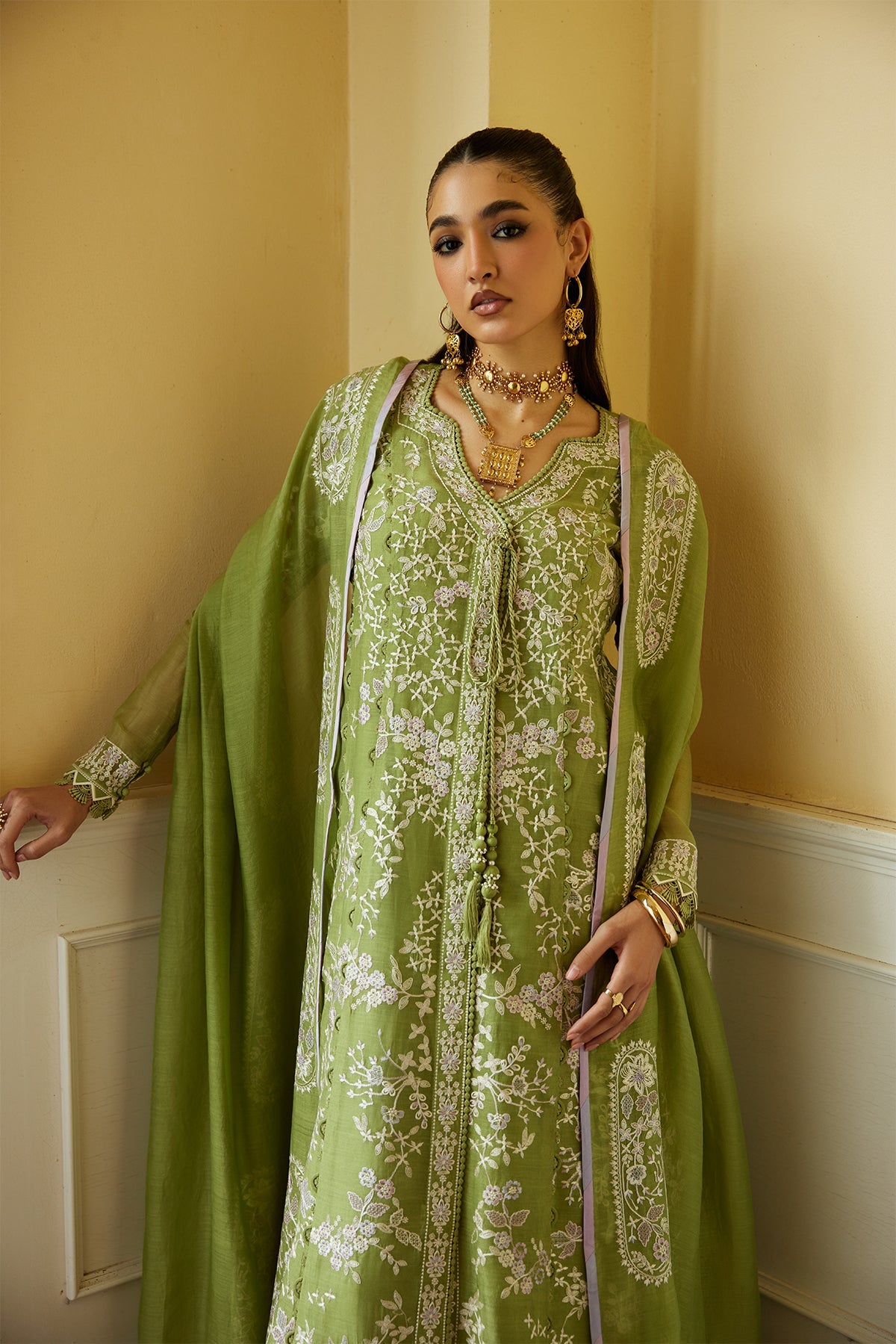 Saad Bin Shahzad | Summer Pret'26 | MINHA - by Libasekhas UK - Registered Vendor of : Saad Bin Shahzad - 100% Original Designer Dress