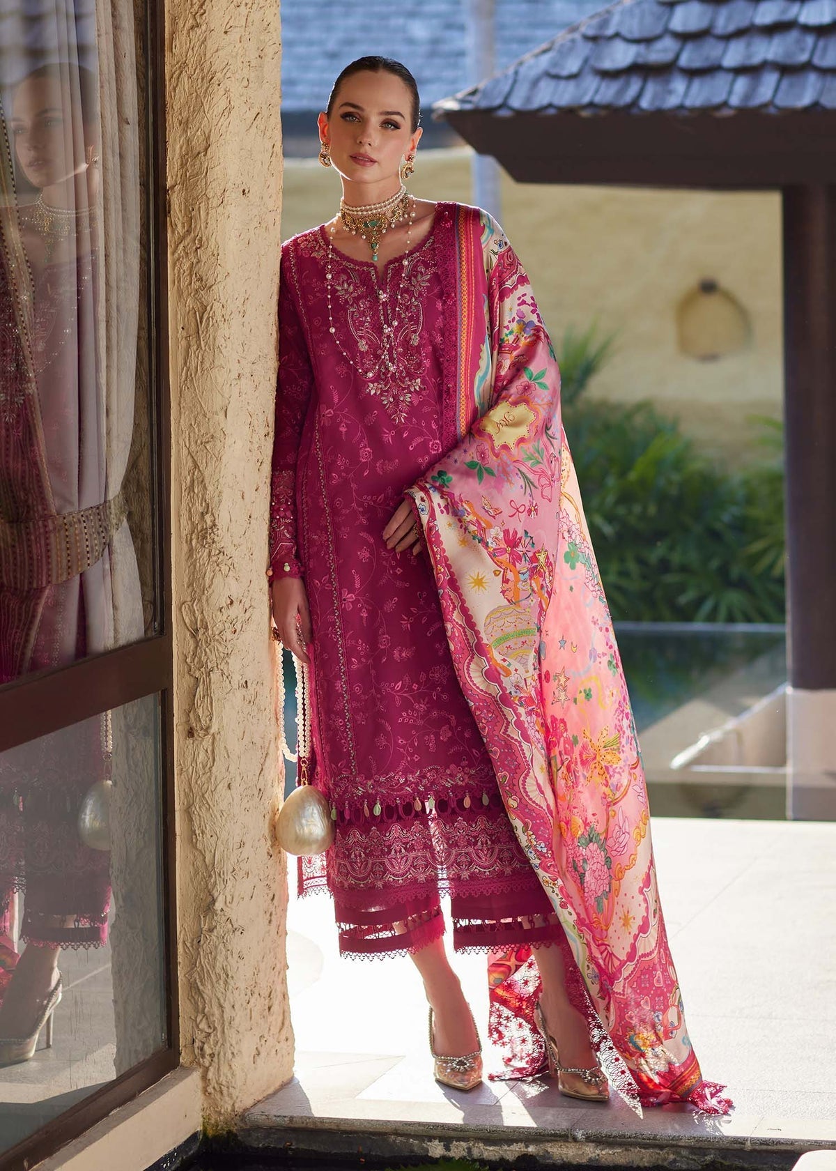 Kanwal Malik | Ariya Luxury Lawn 26 | Avelyn - by Libasekhas UK - Registered Vendor of : Kanwal Malik - 100% Original Designer Dress
