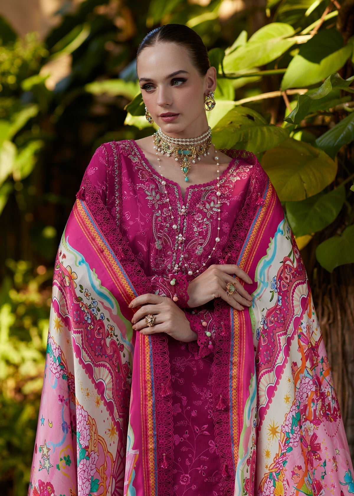 Kanwal Malik | Ariya Luxury Lawn 26 | Avelyn - by Libasekhas UK - Registered Vendor of : Kanwal Malik - 100% Original Designer Dress