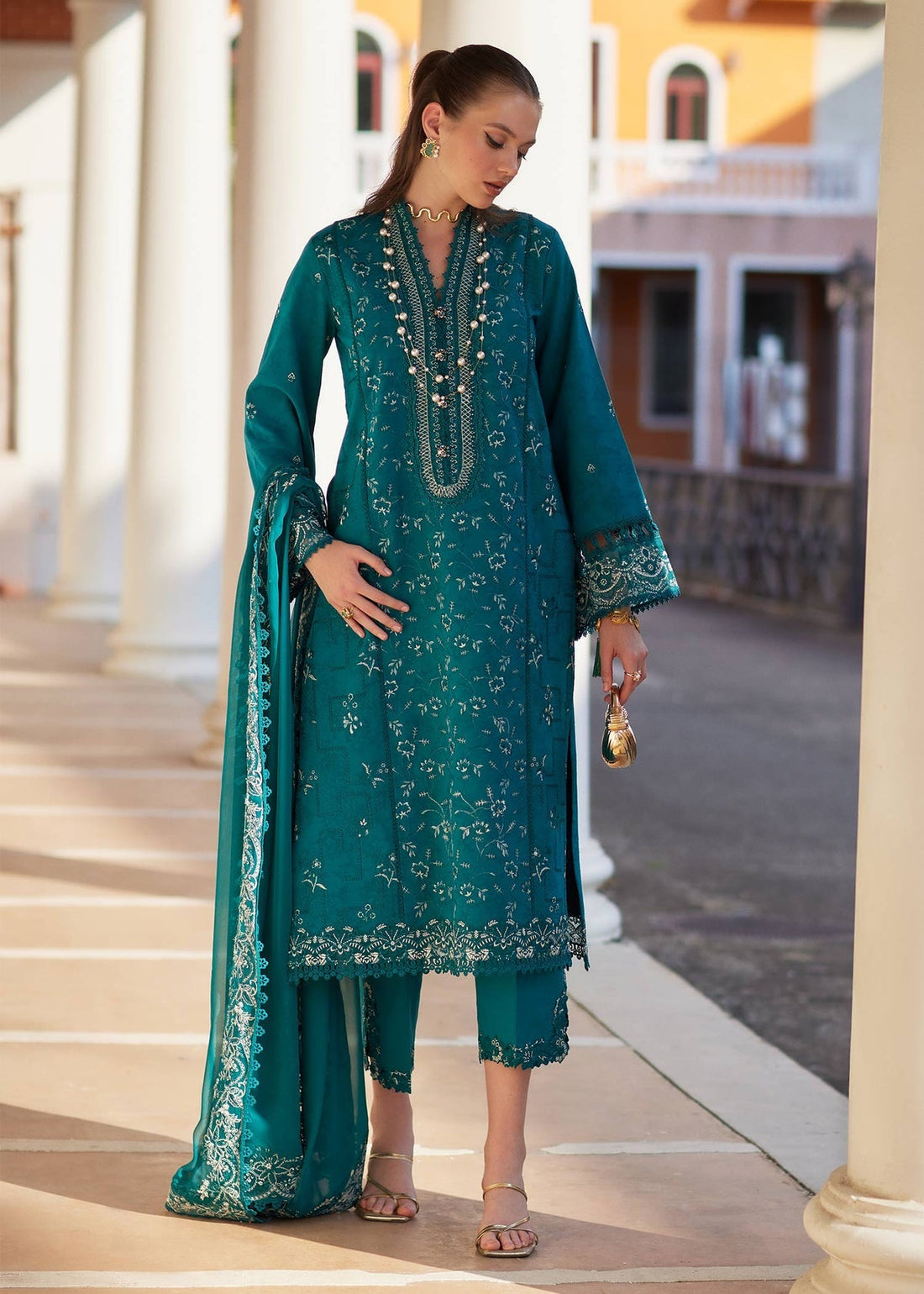Kanwal Malik | Elsa Summer Pret 26 | Mishya - by Libasekhas UK - Registered Vendor of : Kanwal Malik - 100% Original Designer Dress