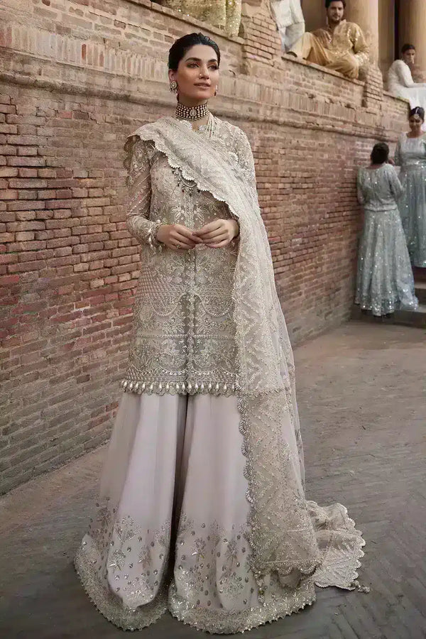 Afrozeh | Dastangoi Wedding Formals | Meharbano - by - Libasekhas UK - Registered Vendor of : Afrozeh - 100% Original Designer Dresss
