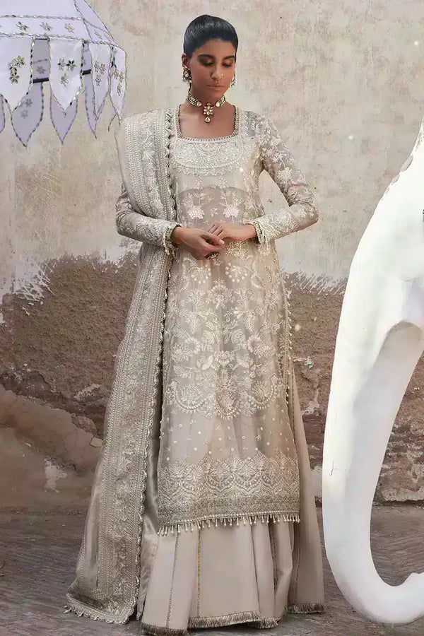 Afrozeh | Dastangoi Wedding Formals | Ulfat - by - Libasekhas UK - Registered Vendor of : Afrozeh - 100% Original Designer Dresss