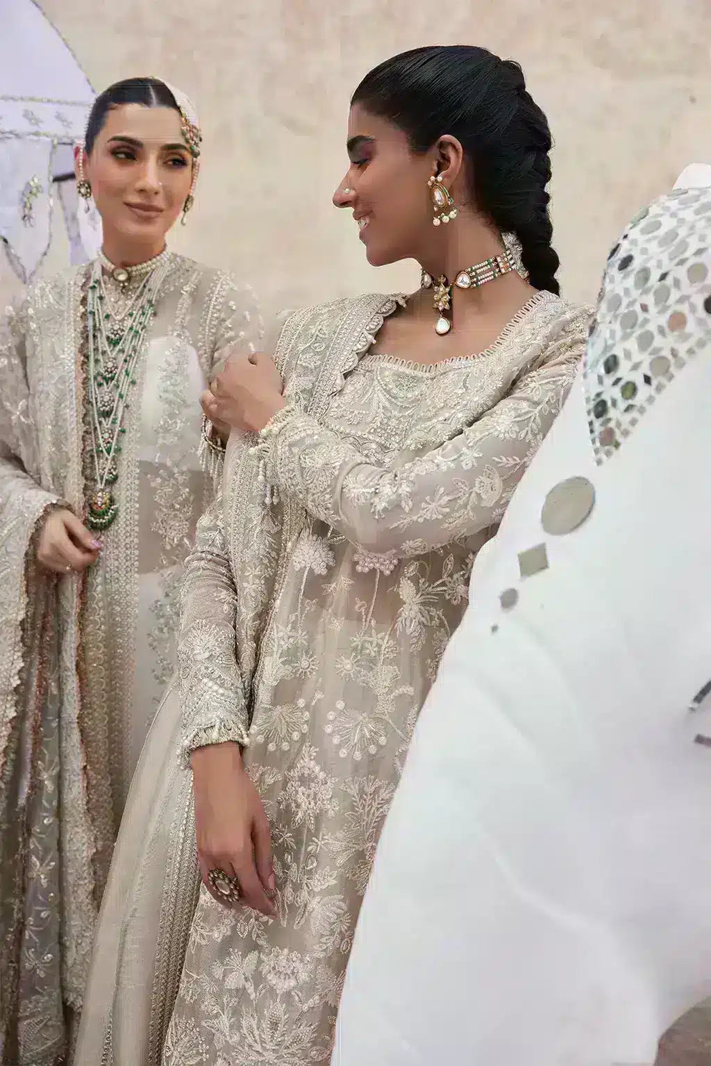 Afrozeh | Dastangoi Wedding Formals | Ulfat - by - Libasekhas UK - Registered Vendor of : Afrozeh - 100% Original Designer Dresss
