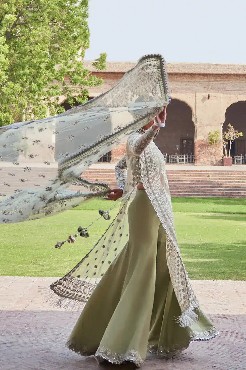 Afrozeh | Dastangoi Wedding Formals | Nigar - by - Libasekhas UK - Registered Vendor of : Afrozeh - 100% Original Designer Dresss