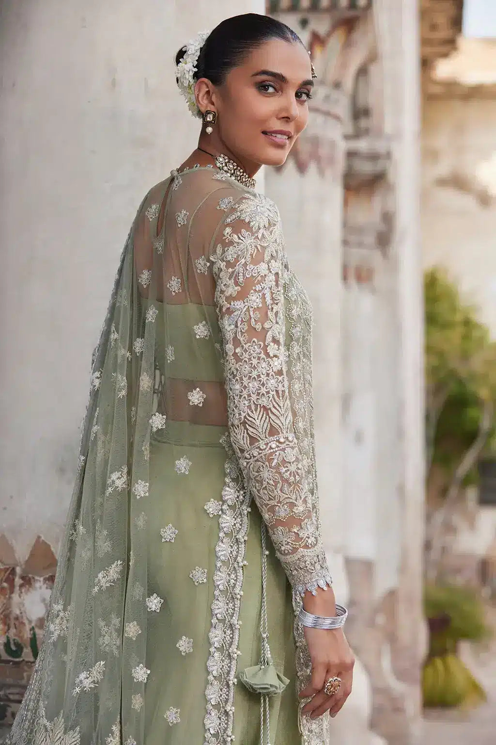 Afrozeh | Dastangoi Wedding Formals | Nigar - by - Libasekhas UK - Registered Vendor of : Afrozeh - 100% Original Designer Dresss