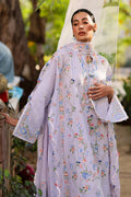 Zaha | Festive Lawn 26 | PERIWINKLE MUSE (ZF26-11) - by Libasekhas UK - Registered Vendor of : Zaha - 100% Original Designer Dress