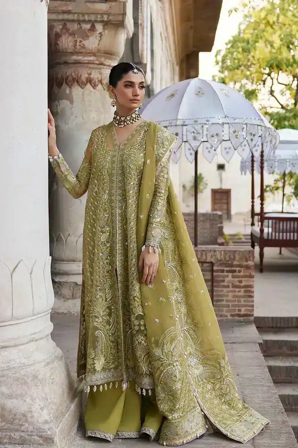 Afrozeh | Dastangoi Wedding Formals | Shehnaz - Libasekhas
