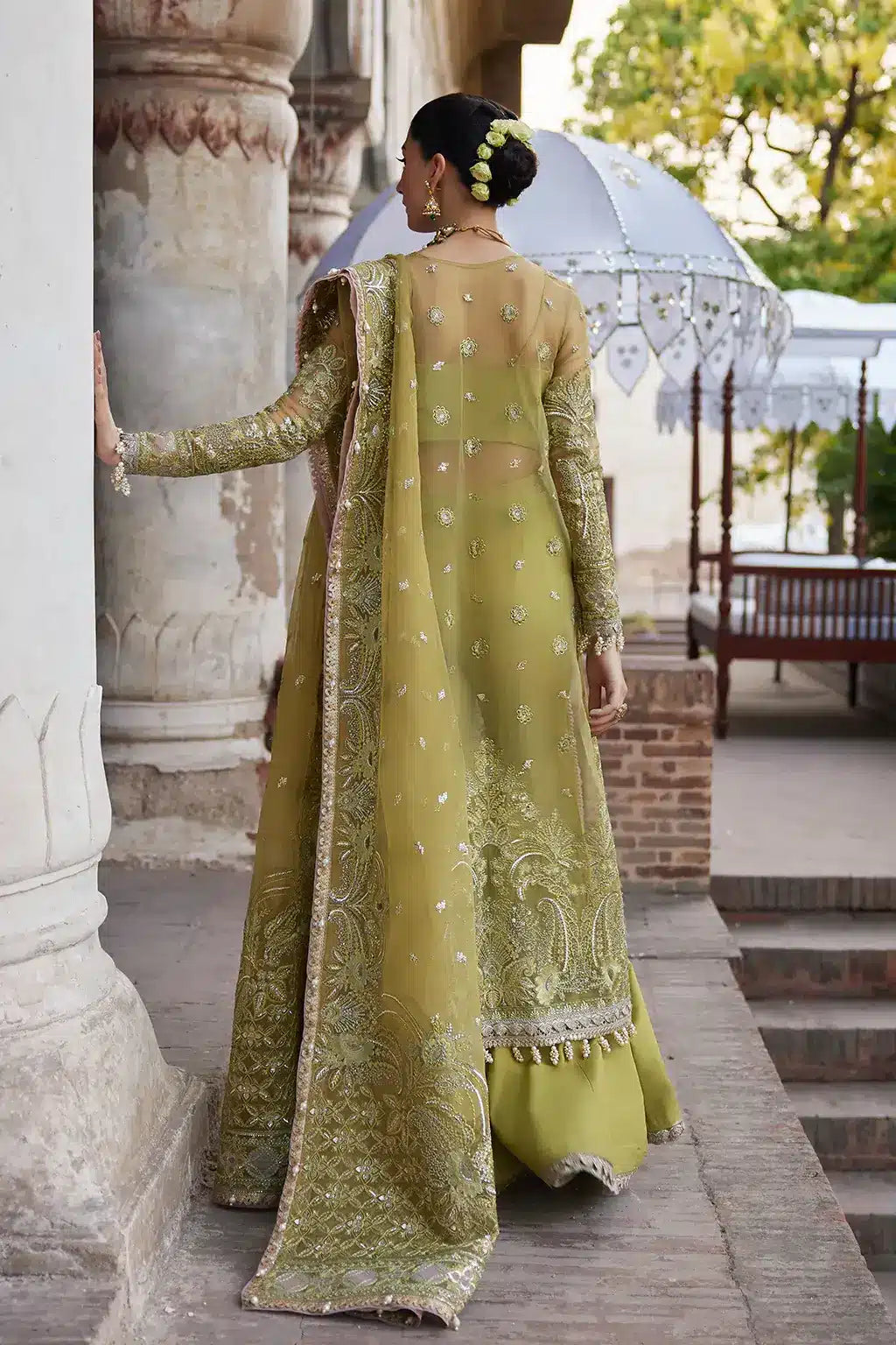 Afrozeh | Dastangoi Wedding Formals | Shehnaz - Libasekhas