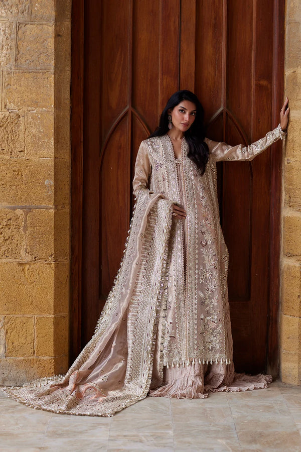 Afrozeh | DASTANGOI '26 | Gold Gown & Frock-Rang-e-Dastan