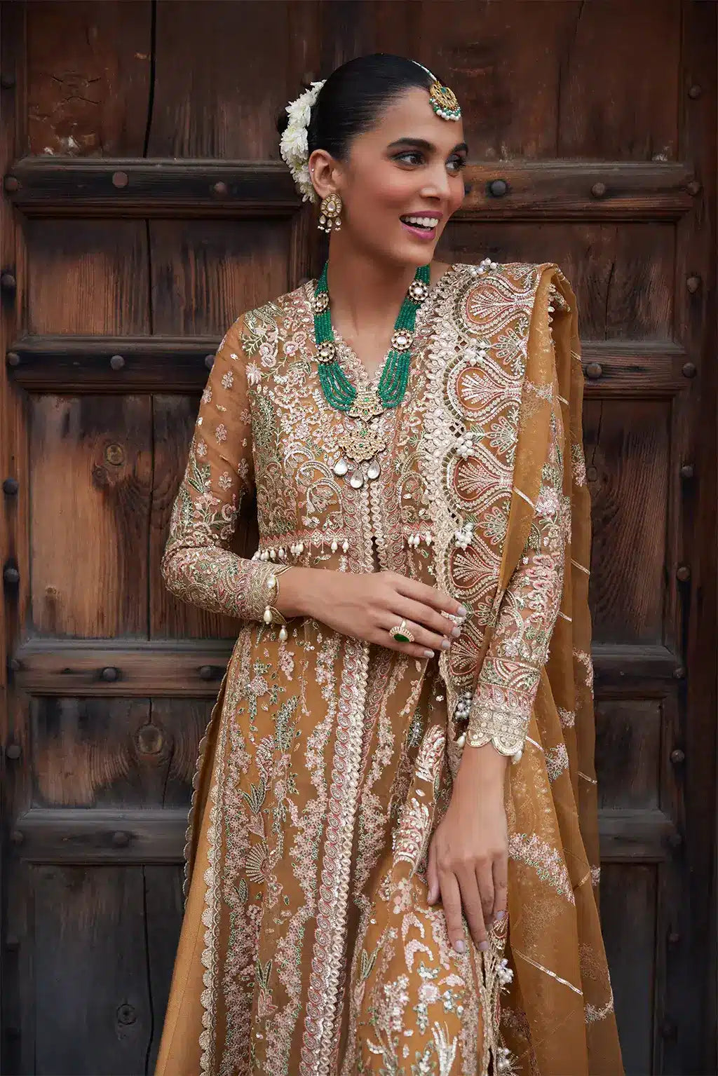 Afrozeh | Dastangoi Wedding Formals | Shafaq - by - Libasekhas UK - Registered Vendor of : Afrozeh - 100% Original Designer Dresss