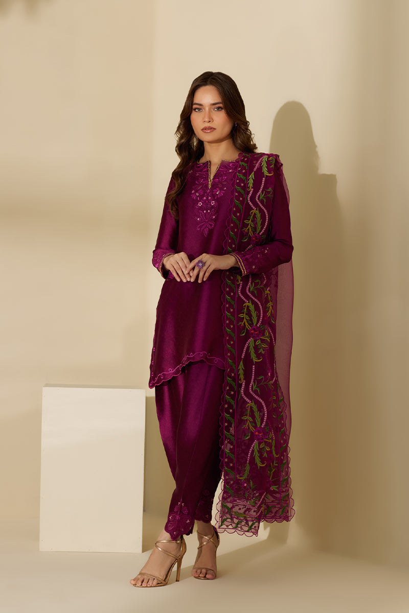 Mina Hasan | Signature Pret | Saara - by Libasekhas - Registered Vendor of : Mina Hasan - 100% Original Designer Dress