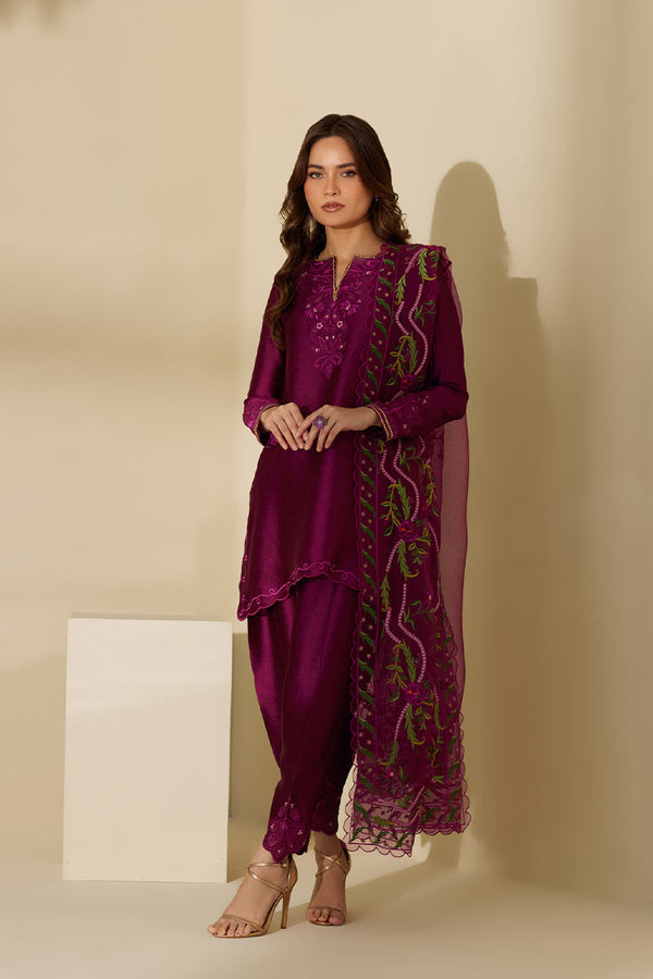 Mina Hasan | Signature Pret | Saara - by Libasekhas - Registered Vendor of : Mina Hasan - 100% Original Designer Dress