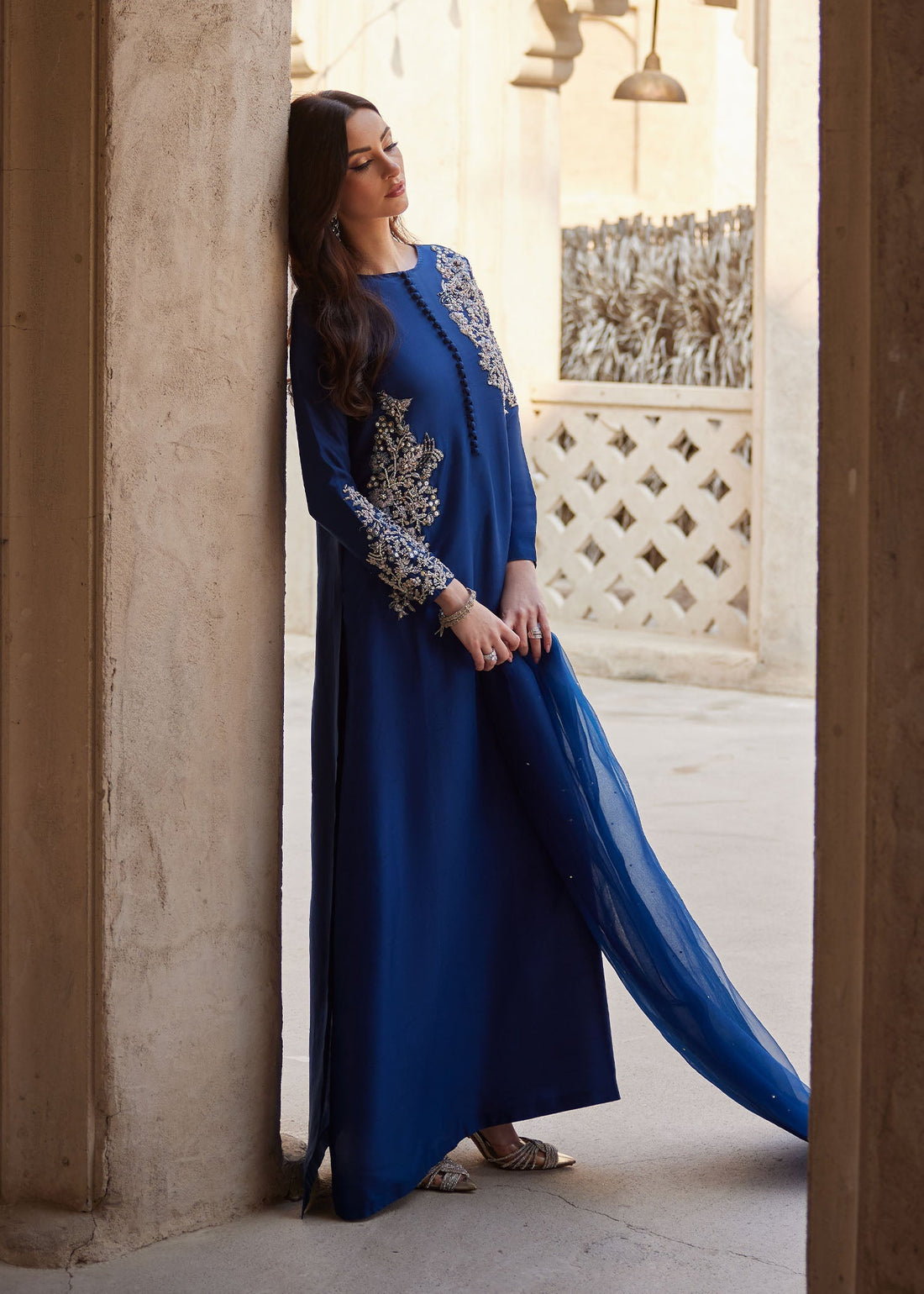 Kanwal Malik | Ghina Luxury Pret | Huda - by Libasekhas UK - Registered Vendor of : Kanwal Malik - 100% Original Designer Dress