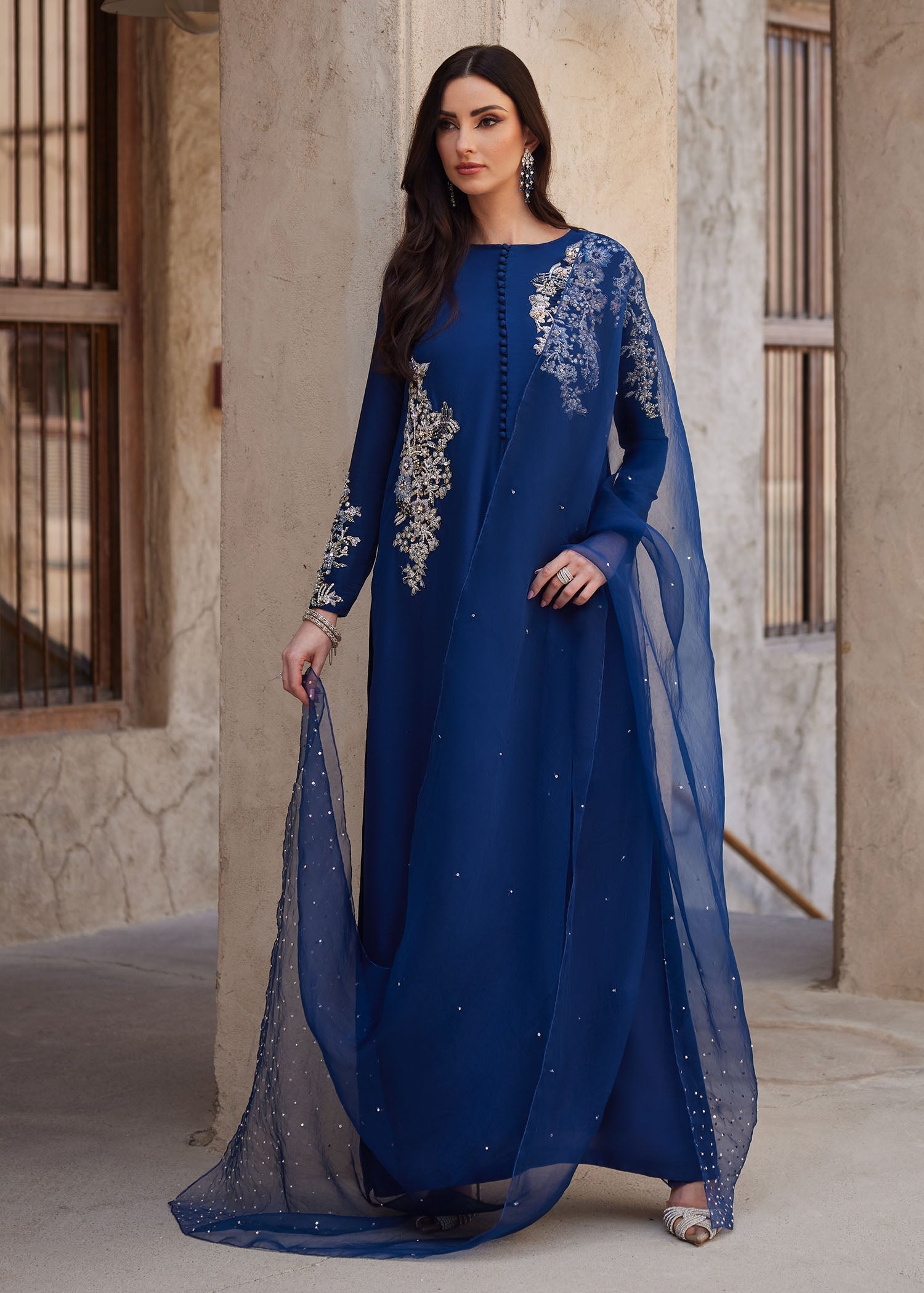 Kanwal Malik | Ghina Luxury Pret | Huda - by Libasekhas UK - Registered Vendor of : Kanwal Malik - 100% Original Designer Dress