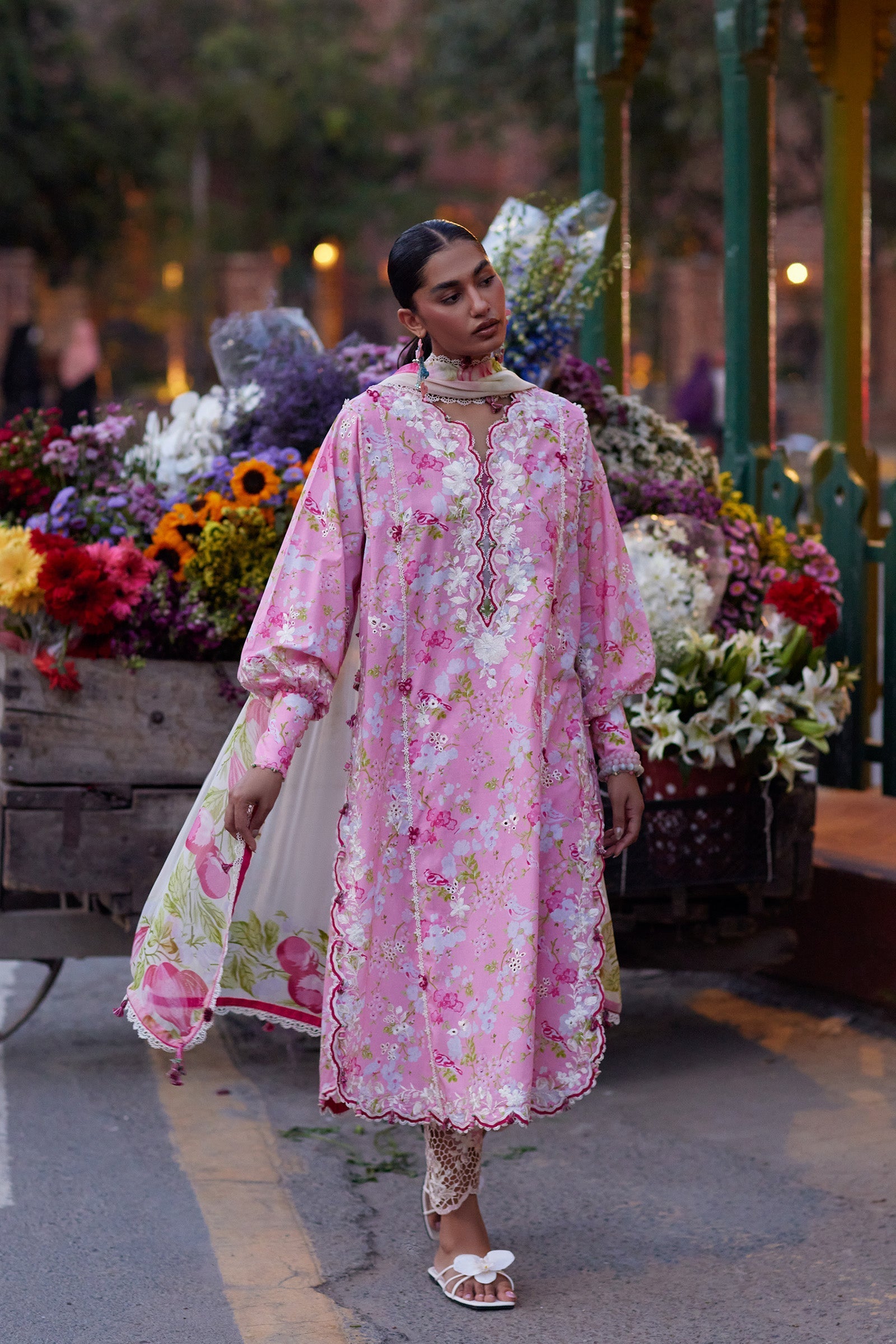 Zaha | Festive Lawn 26 | PEONY REVERIE (ZF26-03) - by Libasekhas UK - Registered Vendor of : Zaha - 100% Original Designer Dress