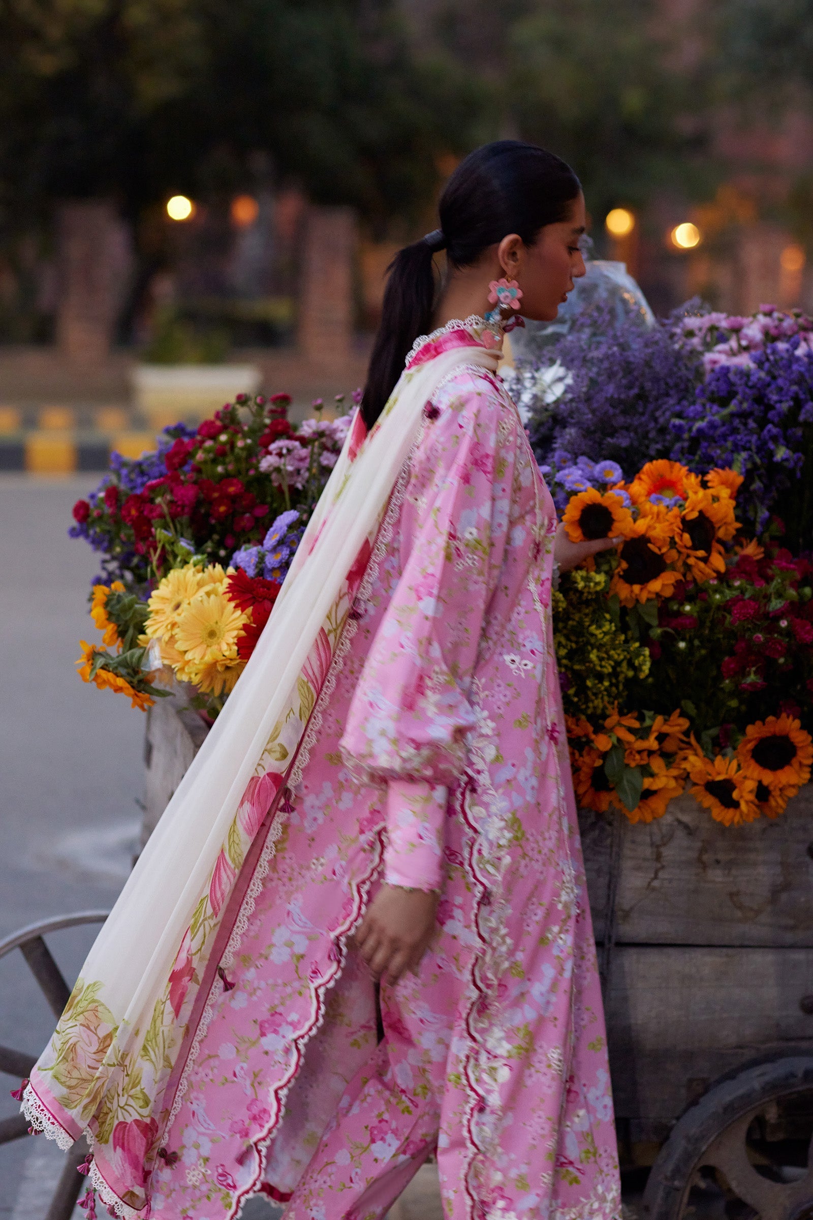 Zaha | Festive Lawn 26 | PEONY REVERIE (ZF26-03) - by Libasekhas UK - Registered Vendor of : Zaha - 100% Original Designer Dress