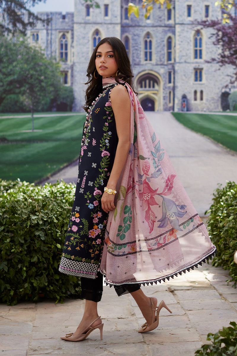 Mina Hassan | Chikankari Lawn 25 | Sasha - by - Libasekhas UK - Registered Vendor of : Mina Hasan - 100% Original Designer Dresss