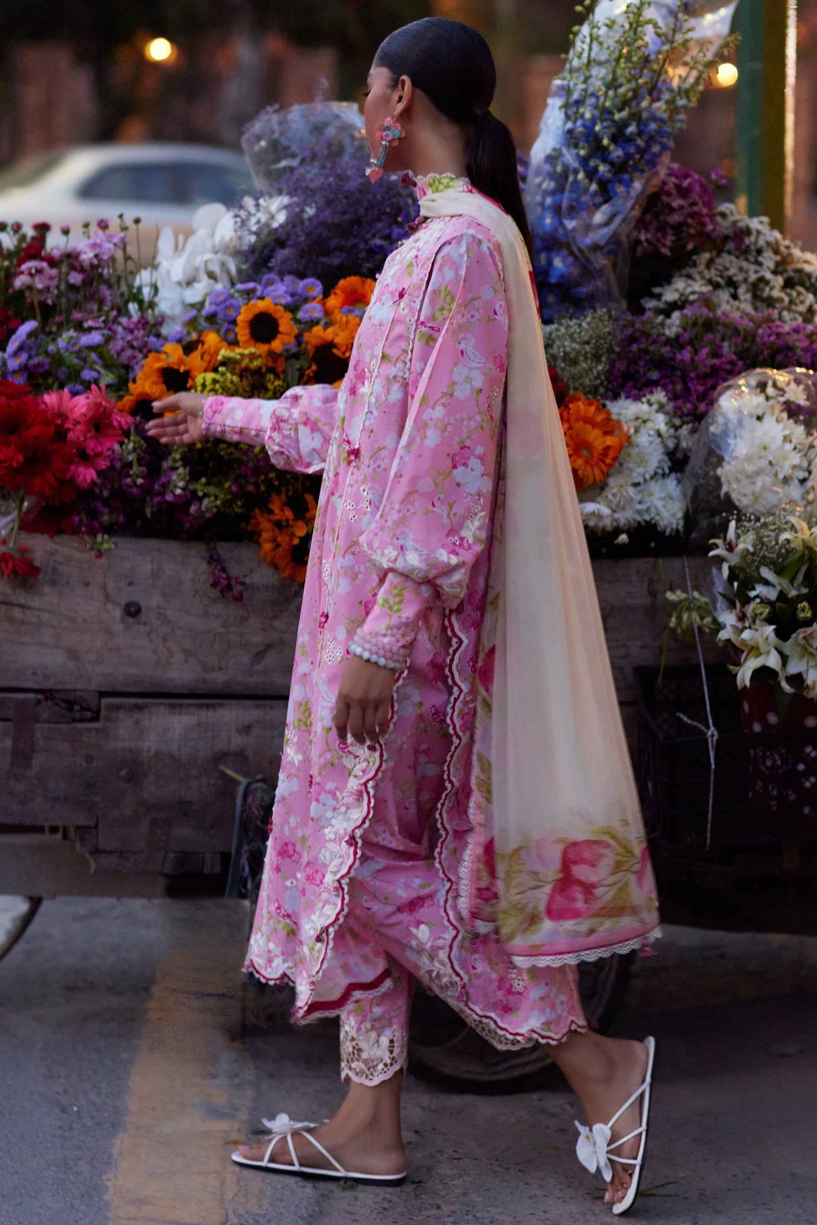 Zaha | Festive Lawn 26 | PEONY REVERIE (ZF26-03) - by Libasekhas UK - Registered Vendor of : Zaha - 100% Original Designer Dress
