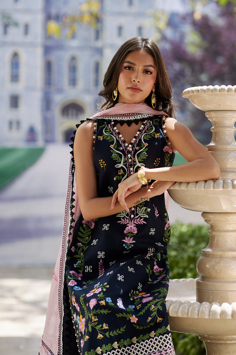 Mina Hassan | Chikankari Lawn 25 | Sasha - by - Libasekhas UK - Registered Vendor of : Mina Hasan - 100% Original Designer Dresss