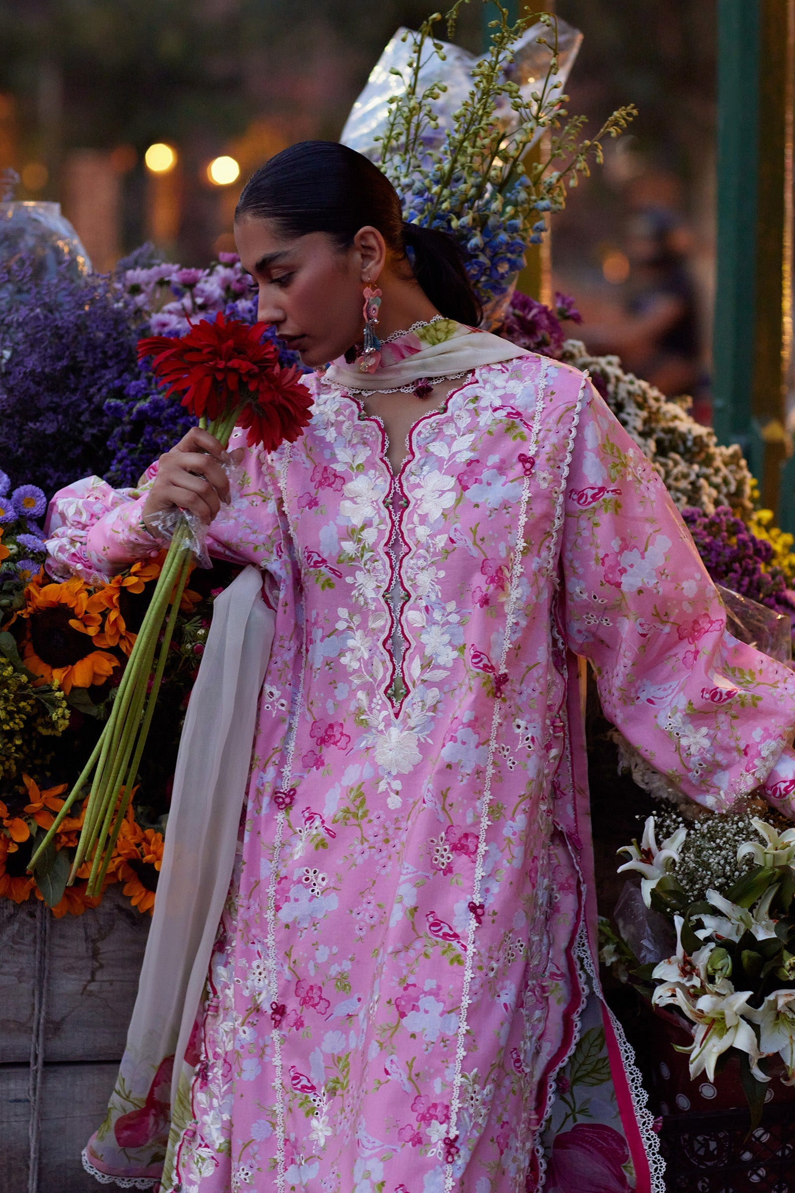 Zaha | Festive Lawn 26 | PEONY REVERIE (ZF26-03) - by Libasekhas UK - Registered Vendor of : Zaha - 100% Original Designer Dress
