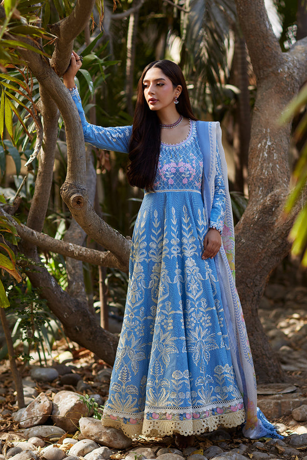 Mina Hassan | Chikankari Lawn 25 | Baano - by - Libasekhas UK - Registered Vendor of : Mina Hasan - 100% Original Designer Dresss