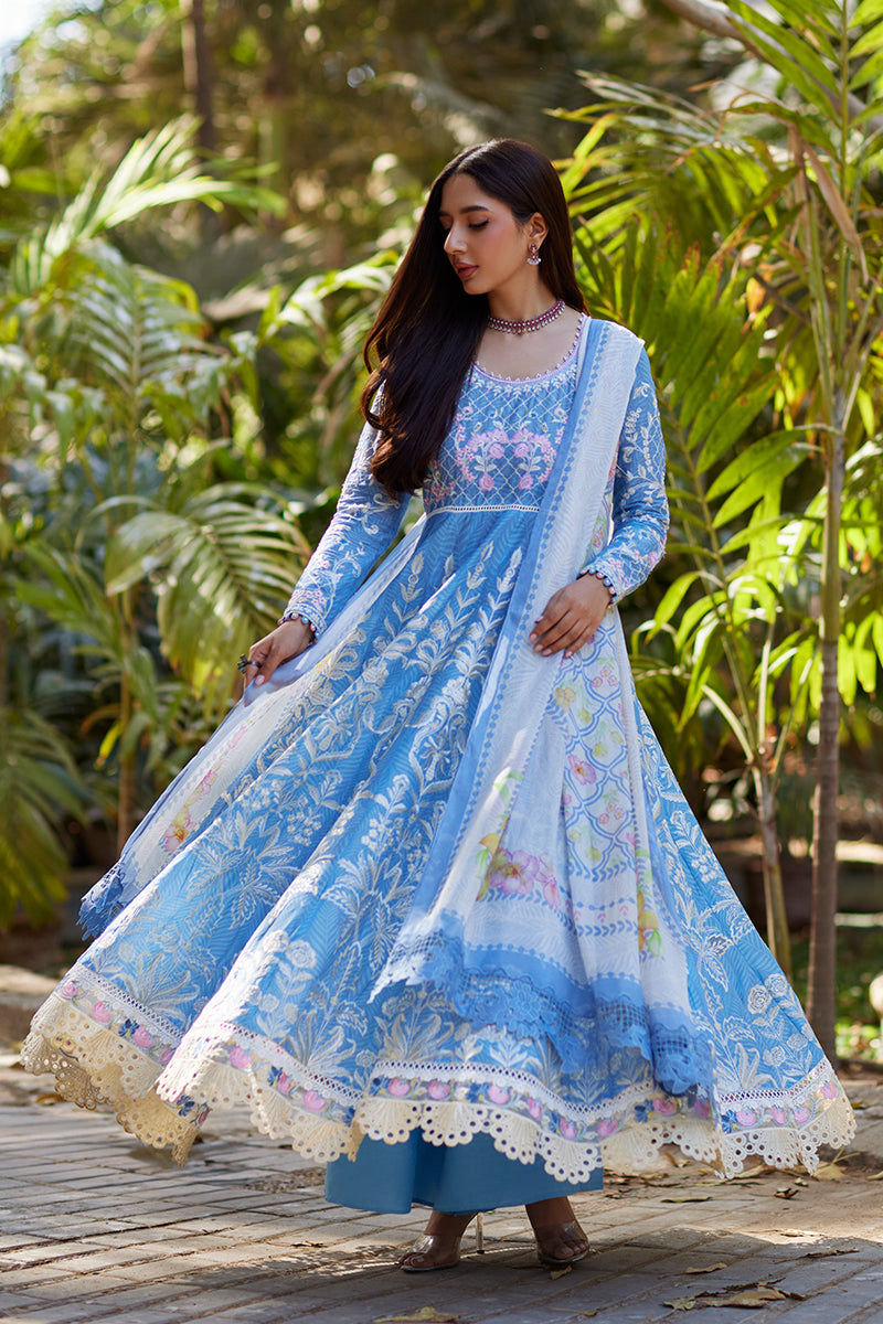 Mina Hassan | Chikankari Lawn 25 | Baano - by - Libasekhas UK - Registered Vendor of : Mina Hasan - 100% Original Designer Dresss