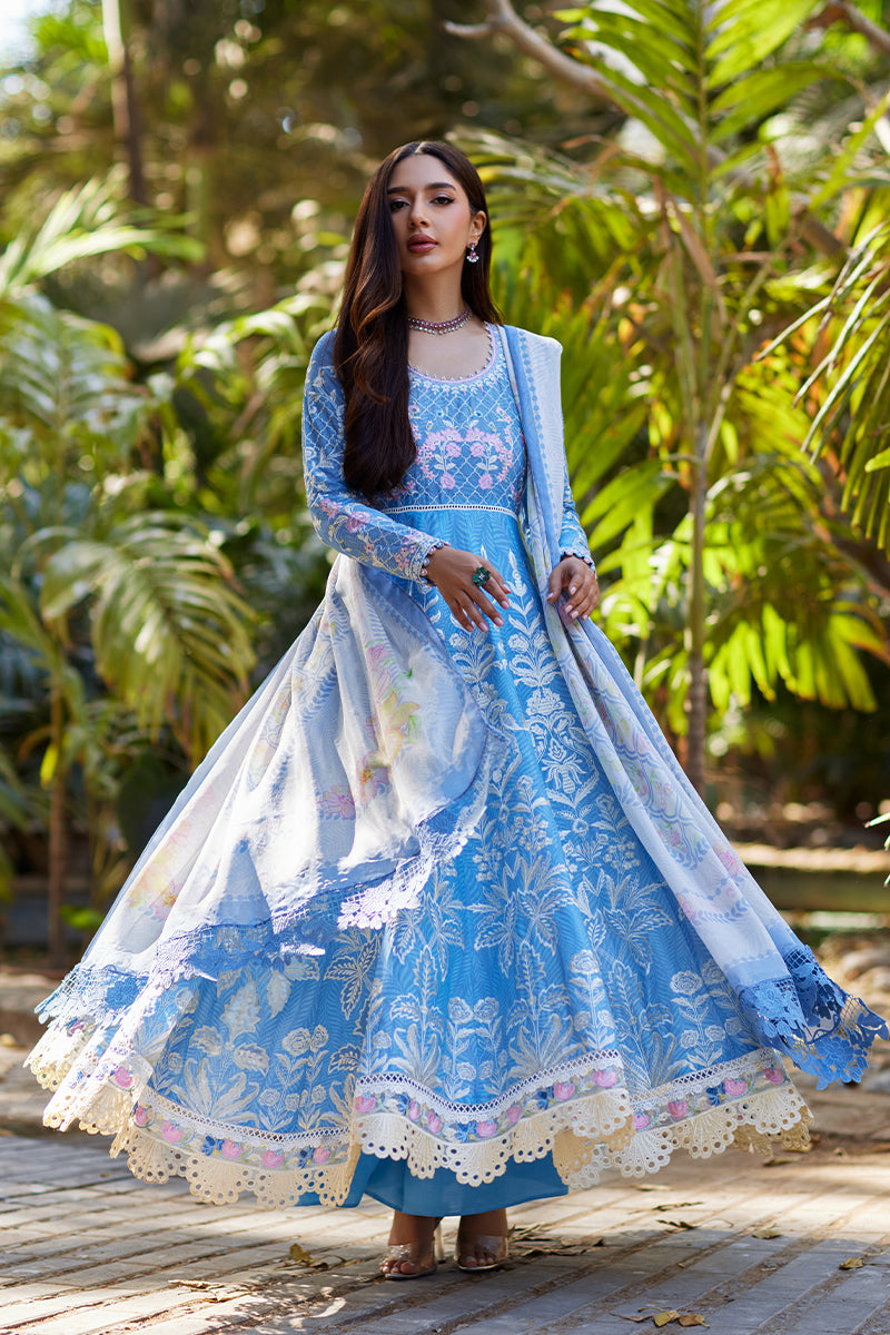 Mina Hassan | Chikankari Lawn 25 | Baano - by - Libasekhas UK - Registered Vendor of : Mina Hasan - 100% Original Designer Dresss