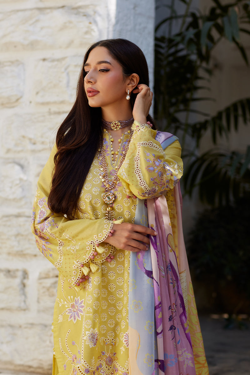 Mina Hassan | Chikankari Lawn 25 | Ayla - by - Libasekhas UK - Registered Vendor of : Mina Hasan - 100% Original Designer Dresss