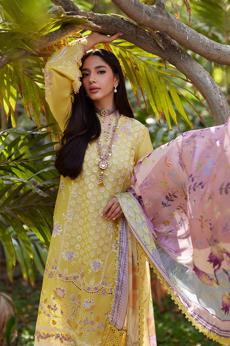 Mina Hassan | Chikankari Lawn 25 | Ayla - by - Libasekhas UK - Registered Vendor of : Mina Hasan - 100% Original Designer Dresss