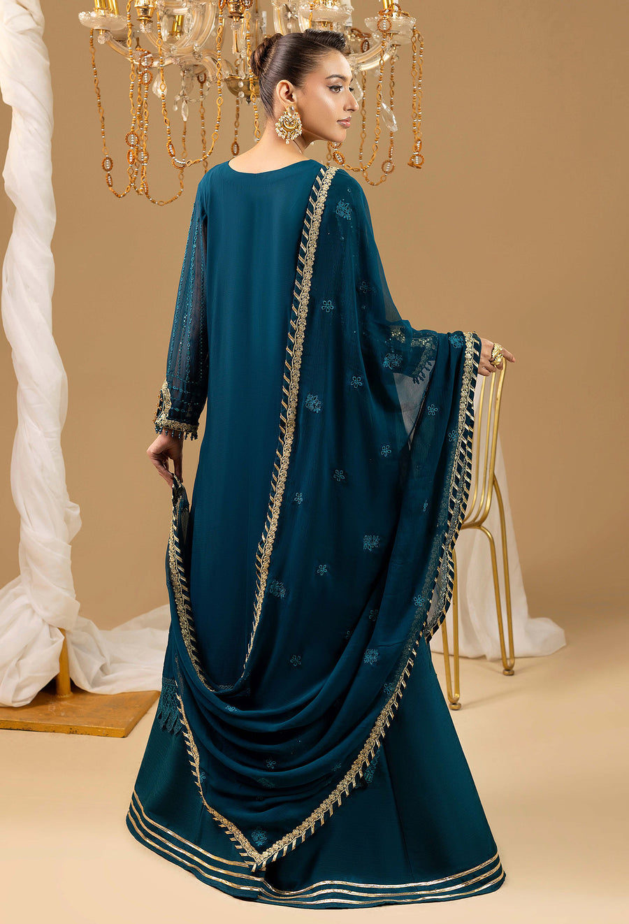 Adans Libas | Chiffon 25 | 7588 H - by Libasekhas UK - Registered Vendor of : Adans Libas - 100% Original Designer Dress
