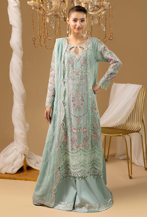 Adans Libas | Chiffon 25 | 7587 E - by Libasekhas UK - Registered Vendor of : Adans Libas - 100% Original Designer Dress