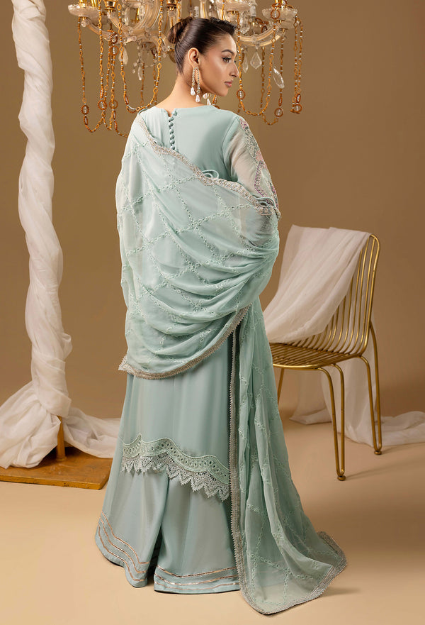 Adans Libas | Chiffon 25 | 7587 E - by Libasekhas UK - Registered Vendor of : Adans Libas - 100% Original Designer Dress
