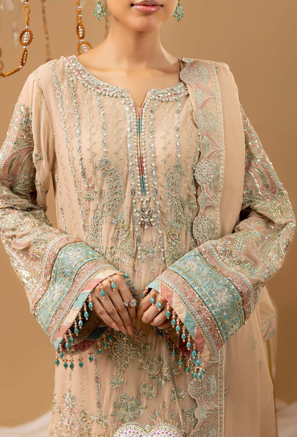 Adans Libas | Chiffon 25 | 7586 D - by Libasekhas UK - Registered Vendor of : Adans Libas - 100% Original Designer Dress