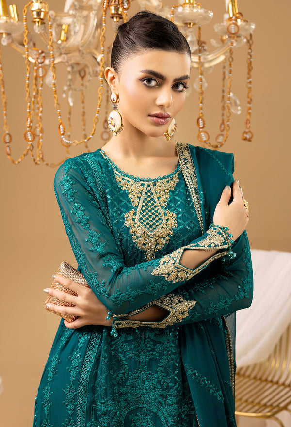 Adans Libas | Chiffon 25 | 7585 C - by Libasekhas UK - Registered Vendor of : Adans Libas - 100% Original Designer Dress