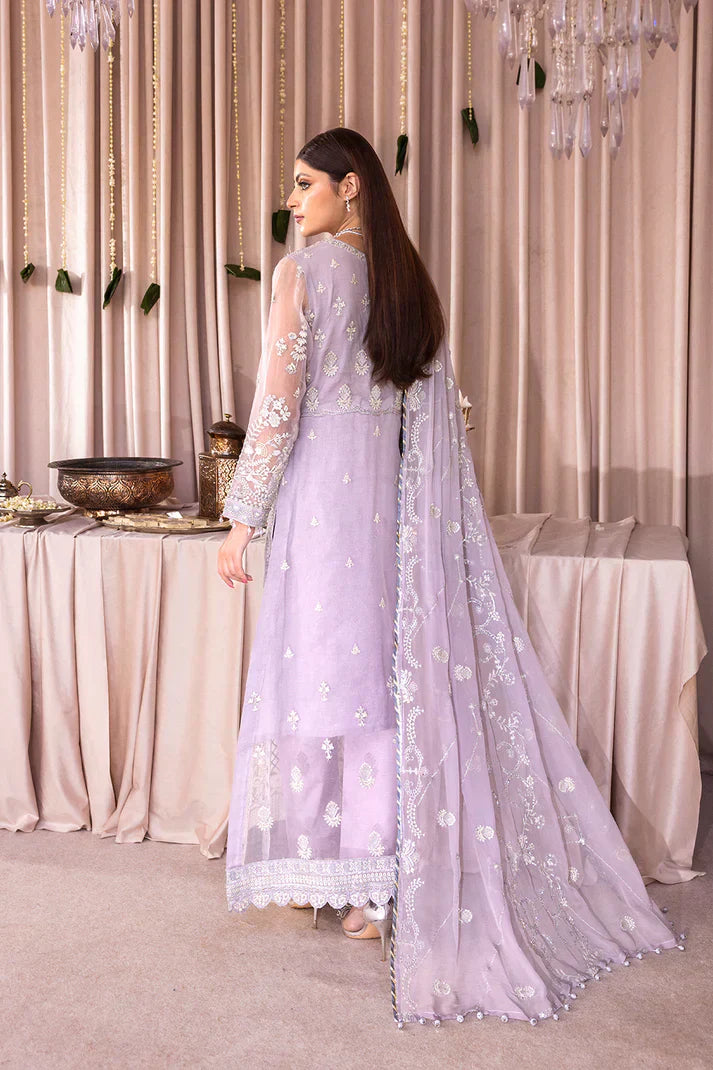 Emaan Adeel | Romansiyyah Luxury Formals 23 | RM-04 SWEET INDIGO - by - Libasekhas UK - Registered Vendor of : Emaan Adeel - 100% Original Designer Dresss