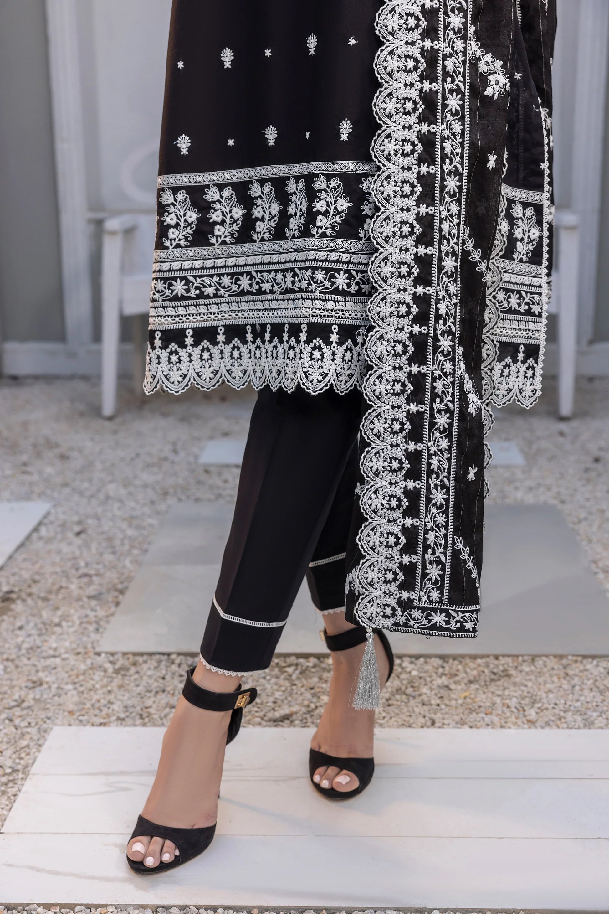 LSM | Embroidered Collection | 01 - by - Libasekhas UK - Registered Vendor of : LSM - 100% Original Designer Dresss