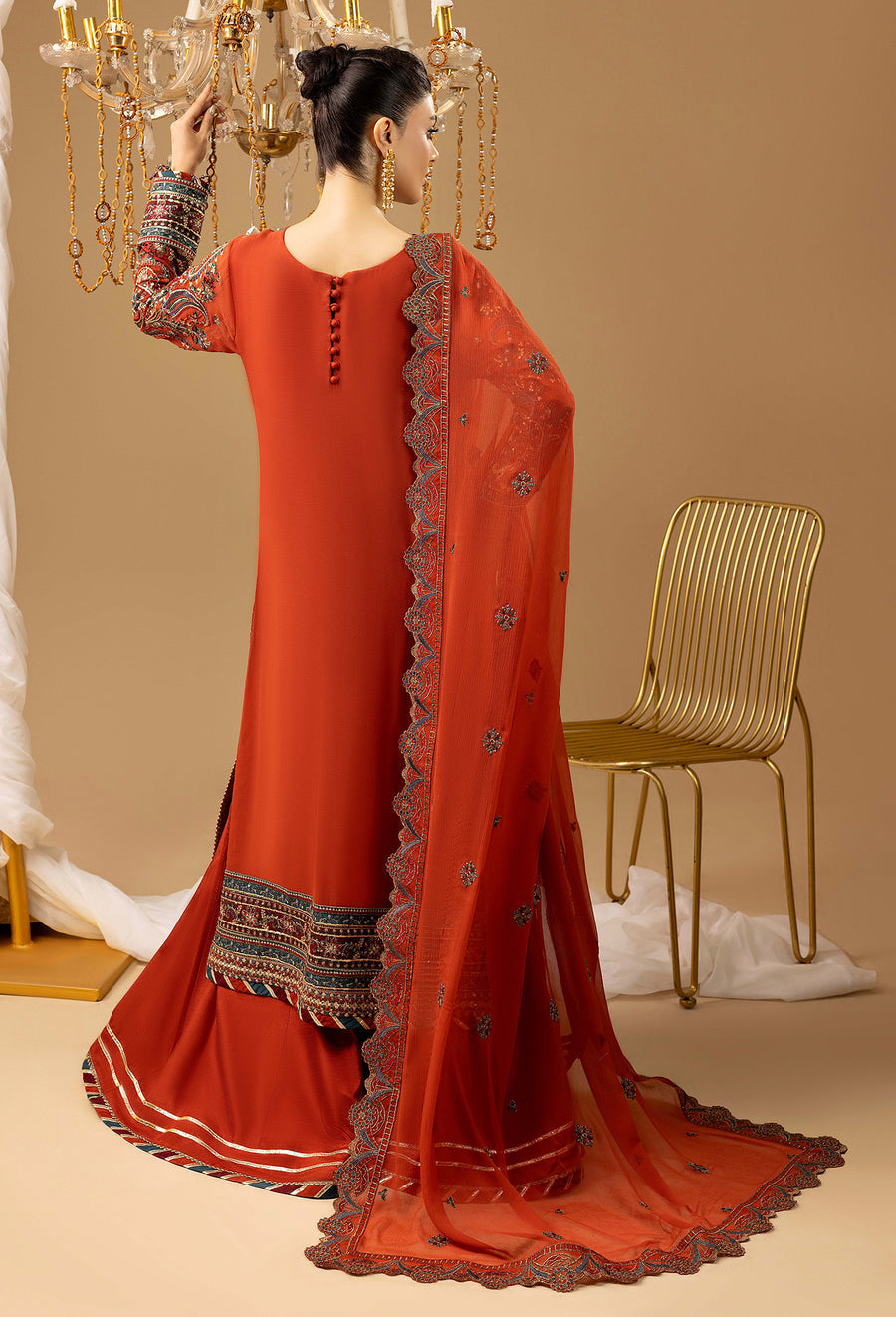 Adans Libas | Chiffon 25 | 7581 G - by Libasekhas UK - Registered Vendor of : Adans Libas - 100% Original Designer Dress