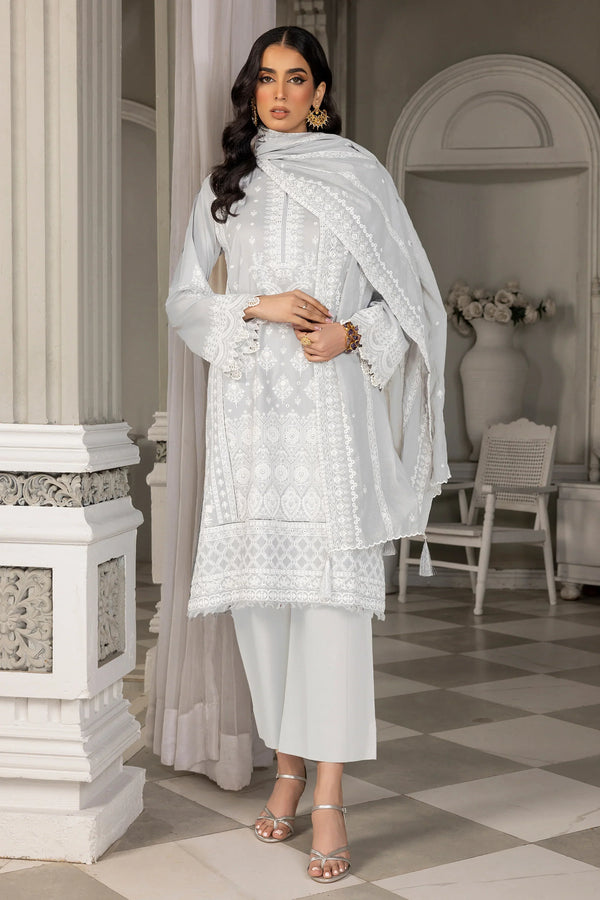 LSM | Embroidered Collection | 03 - by - Libasekhas UK - Registered Vendor of : LSM - 100% Original Designer Dresss