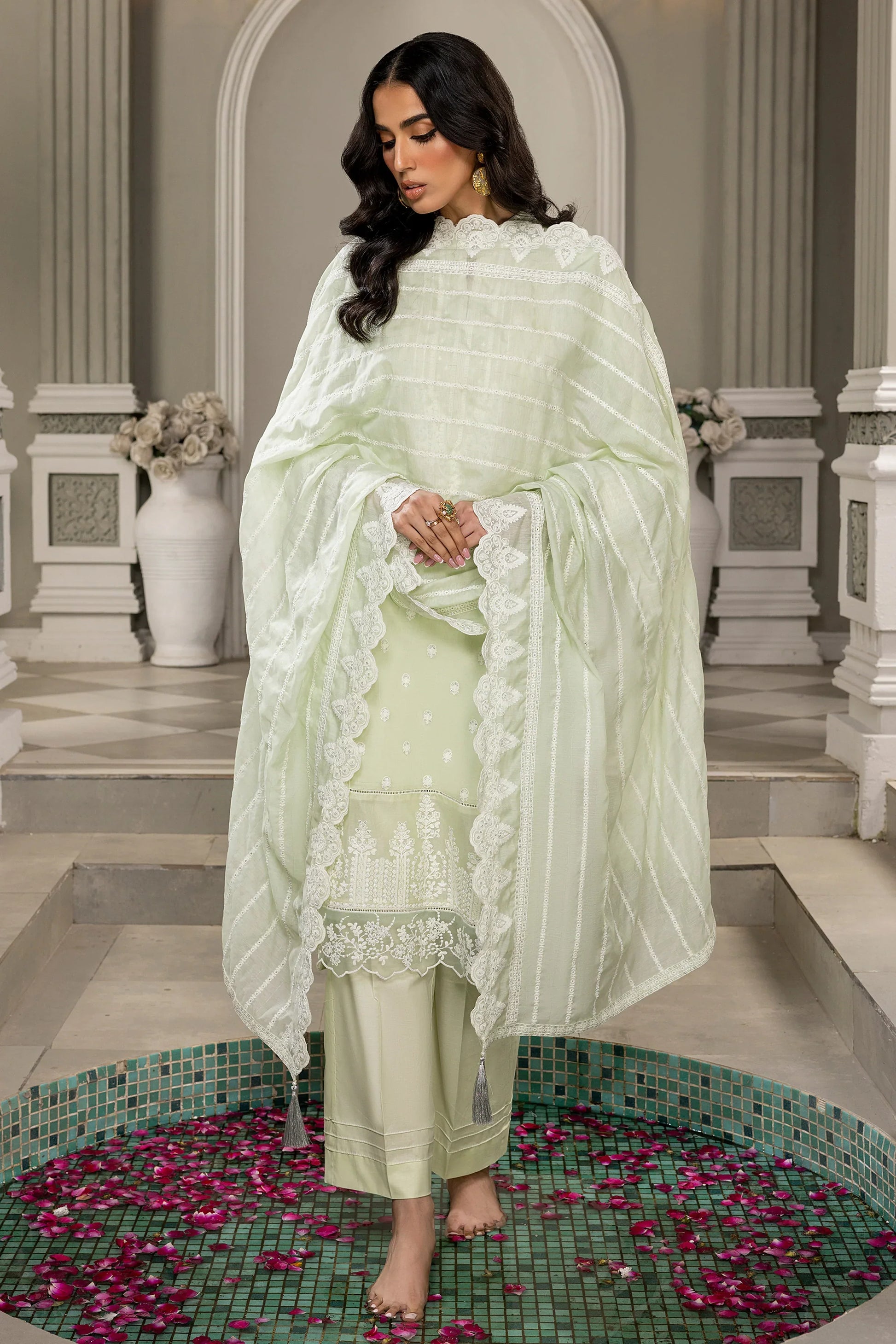 LSM | Embroidered Collection | 02 - by - Libasekhas UK - Registered Vendor of : LSM - 100% Original Designer Dresss
