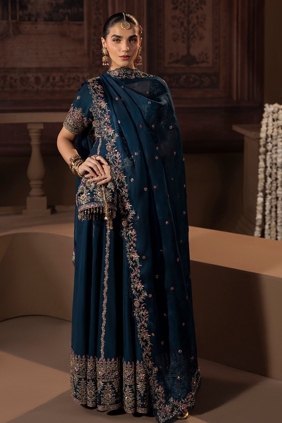 Mina Kashif | Zaib Formals | Neelam - by Libasekhas UK - Registered Vendor of : Mina Kashif - 100% Original Designer Dress