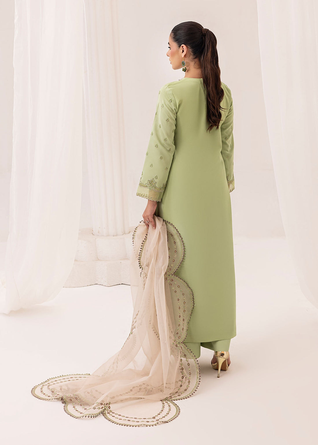 Jamnii | Silk Ivy | Serene - by - Libasekhas UK - Registered Vendor of : Jamnii - 100% Original Designer Dresss
